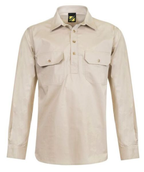 Work Armour - Long Sleeve Work Shirt - MENS