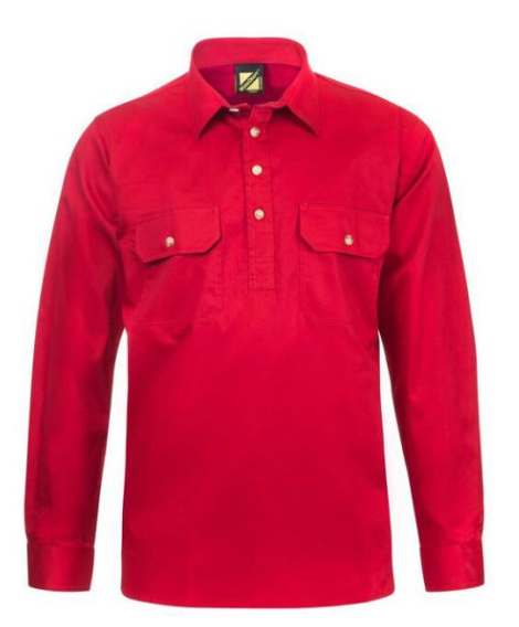 Work Armour - Long Sleeve Work Shirt - MENS